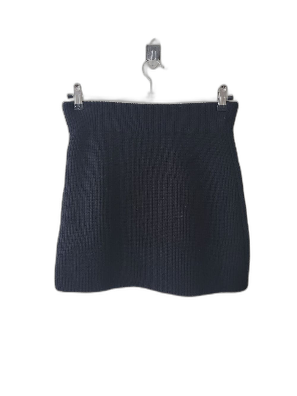 Zara Knit Mini Skirt Black Size S